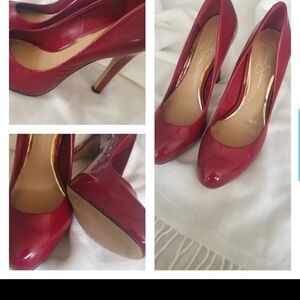 Jessica Simpson Patent Red Women's Heels 38/8